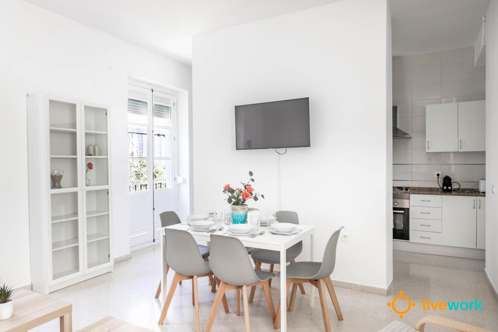 Apartamento Floral By Livework Кадис Екстериор снимка